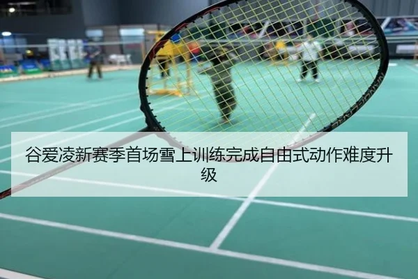 谷爱凌新赛季首场雪上训练完成自由式动作难度升级